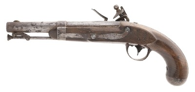 "U.S. Model 1836 Flintlock pistol (AH6665)" - Image 4 of 7
