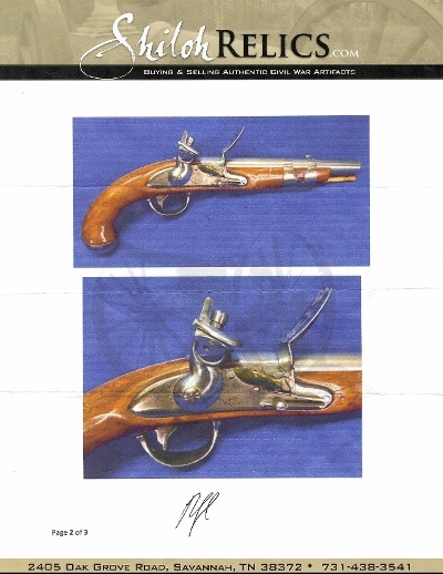 "US Model 1816 Flintlock Pistol (AH6716) ATX" - Image 8 of 9