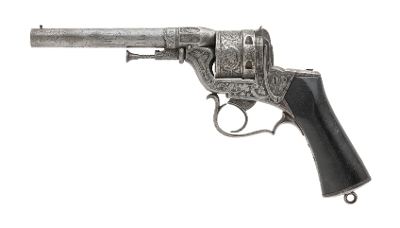 "Scarce Perrin Revolver (AH3744) (AUSTX)" - Image 1 of 7