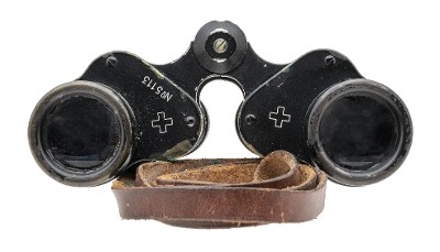 "Vintage Swiss Military Binoculars (MM3045)" - Image 3 of 4