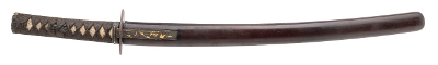 "Shin-Shinto Wakizashi with Full Mounts and Kozuka, Dated Ansei 2 (1855) (SW1981)" - Image 2 of 13