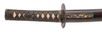 "Shin-Shinto Wakizashi with Full Mounts and Kozuka, Dated Ansei 2 (1855) (SW1981)" - Image 3 of 13