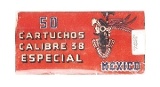 "Mexican D.I.M. .38 Special Vintage Ammunition (AM61)" - Image 2 of 2