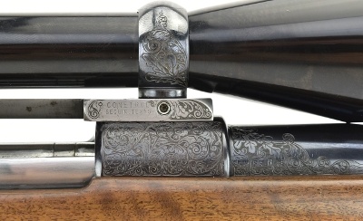 "Sam Welch Engraved Interarms Mark X 7mm Rem Mag (R25641)" - Image 5 of 9