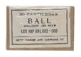 ".30 Caliber M2 Ball Greek Powder (AM1555)" - Image 1 of 1