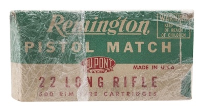 "22LR Pistol Match Partial Brick 400 Cartridges (AM1048)" - Image 1 of 1