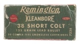 ".38 Short Colt 125gr Lead Bullet (AM245)" - Image 1 of 2