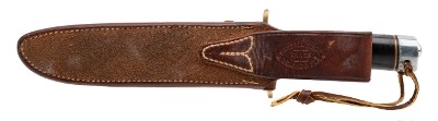 "RANDALL MODEL 1-7 FIGHTING KNIFE WITH JRB SHEATH (68610)" - Image 4 of 7