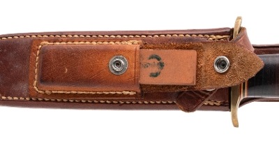 "RANDALL MODEL 1-7 FIGHTING KNIFE WITH JRB SHEATH (68610)" - Image 5 of 7