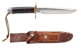 "RANDALL MODEL 1-7 FIGHTING KNIFE WITH JRB SHEATH (68610)" - Image 1 of 7
