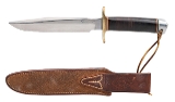 "RANDALL MODEL 1-7 FIGHTING KNIFE WITH JRB SHEATH (68610)" - Image 2 of 7