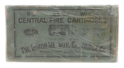 ".45 Cal. Webley CF Cartridges by UMC. (AN131)" - Image 1 of 1