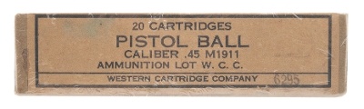 ".45 Caliber Pistol Ball Cartridges (AM1005)" - Image 1 of 1