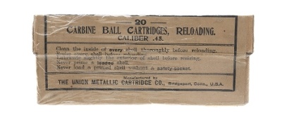 "Carbine Ball Cartridges, Reloading Caliber .45.(AM634)" - Image 1 of 1