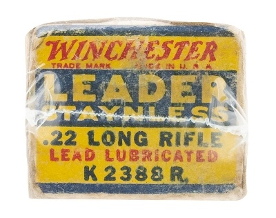 "22LR Winchester Leader Staynless Vintage Ammo (AM638)" - Image 2 of 2