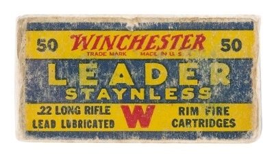 "22LR Winchester Leader Staynless Vintage Ammo (AM638)" - Image 1 of 2