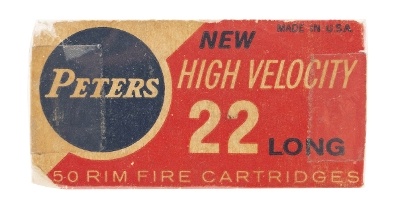 "22 Long RF High Velocity Vintage Ammo (AM639)" - Image 1 of 2