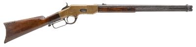 "Early Winchester 1866 Saddle Ring Carbine Flat Side (AW1078) Consignment" - Image 1 of 7