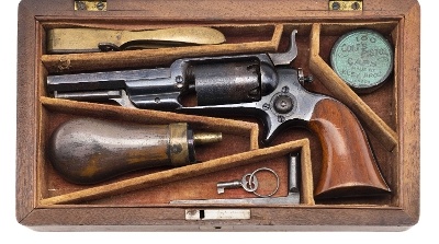 "Cased Colt model 2 Root revolver (C6901)" - Image 1 of 10
