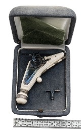 "Very Finely Made Miniature Wheelock Pistol (CUR306)" - Image 1 of 6