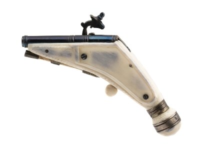 "Very Finely Made Miniature Wheelock Pistol (CUR306)" - Image 3 of 6
