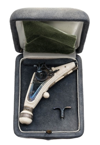 "Very Finely Made Miniature Wheelock Pistol (CUR306)" - Image 6 of 6