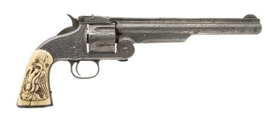 "New York Engraved Smith & Wesson 2nd Model American W/ Holster (AH8491) CONSIGNMENT" - Image 3 of 9