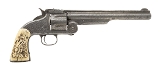 "New York Engraved Smith & Wesson 2nd Model American W/ Holster (AH8491) CONSIGNMENT" - Image 3 of 9
