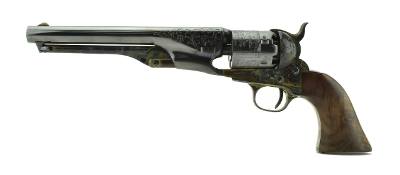 "Rare US Firearms Factory Engraved 1861 Navy (BP318)" - Image 1 of 3