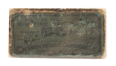 ".38Cal. Short Rim Fire Cartridges (AM411)" - Image 1 of 1