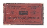 ".38 S&W Blank EMPTY BOX (AM429)" - Image 1 of 1