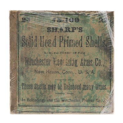 ".45-100 Sharps Primed Shells (AM1015)" - Image 1 of 1