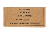 ".45 Cal.Ball M1911 Ammo.(AM366)" - Image 1 of 1