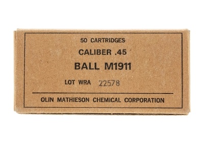 ".45 Cal.Ball M1911 Ammo.(AM366)" - Image 1 of 1