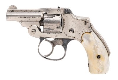 "Smith & Wesson 32 Safety Hammerless Bicycle Gun 2nd Model .32s&w (PR66279) Consignment" - Image 1 of 6