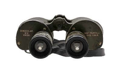 "WWII Binoculars by Westinghouse (MM3076)" - Image 4 of 8