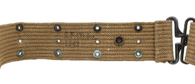 "WWII US GI Pistol Belt (MM3081)" - Image 3 of 3