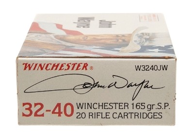 "Winchester John Wayne Commemorative Ammo .32-40 Win (AM10096)" - Image 3 of 4