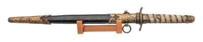 "Japanese 1883 Naval Officer's Dagger (MIS6299) ATX" - Image 3 of 3