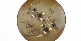 "Japanese Meiji Period Shallow Copper Dish (J283)" - Image 2 of 2
