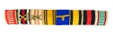 "WWI / WWII 8 Place Ribbon Bar (MM954)" - Image 1 of 1