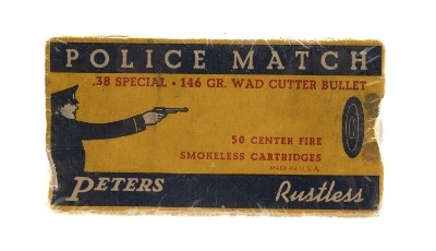 ".38 Special Peters Police Match Ammo (AM646)" - Image 1 of 2