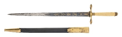 "British Naval Dirk (MEW3207)" - Image 2 of 2