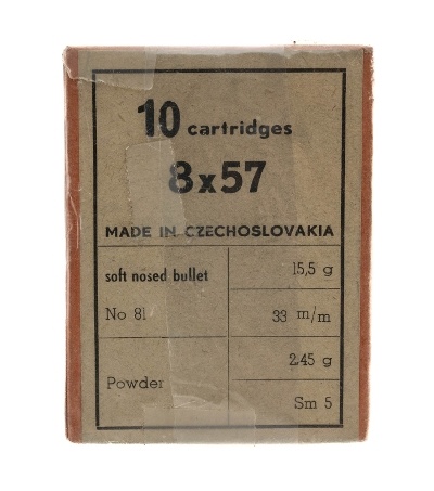 "8x57 Czechoslovakian Cartridges (AM878)" - Image 2 of 2