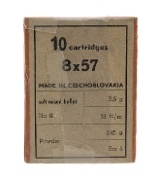 "8x57 Czechoslovakian Cartridges (AM878)" - Image 2 of 2