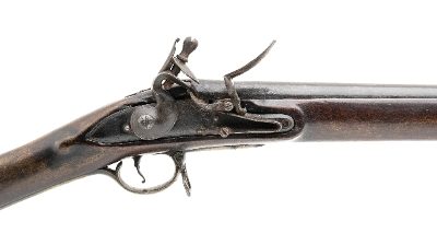 "Revolutionary War American restock flintlock musket .75 caliber (AL7862)" - Image 3 of 12