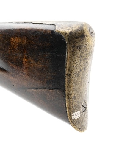 "Revolutionary War American restock flintlock musket .75 caliber (AL7862)" - Image 10 of 12