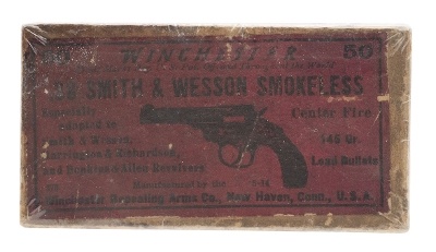 ".38 S&W Smokeless By Winchester Partial Box (AM916)" - Image 1 of 1