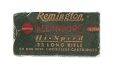 ".22Long Rifle Remington Hi-Speed Cartridges (AM928)" - Image 1 of 2