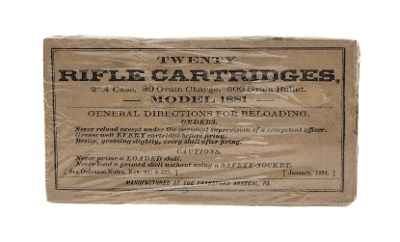 "45-80 Rifle Cartridges For Model 1881 (AM930)" - Image 1 of 2